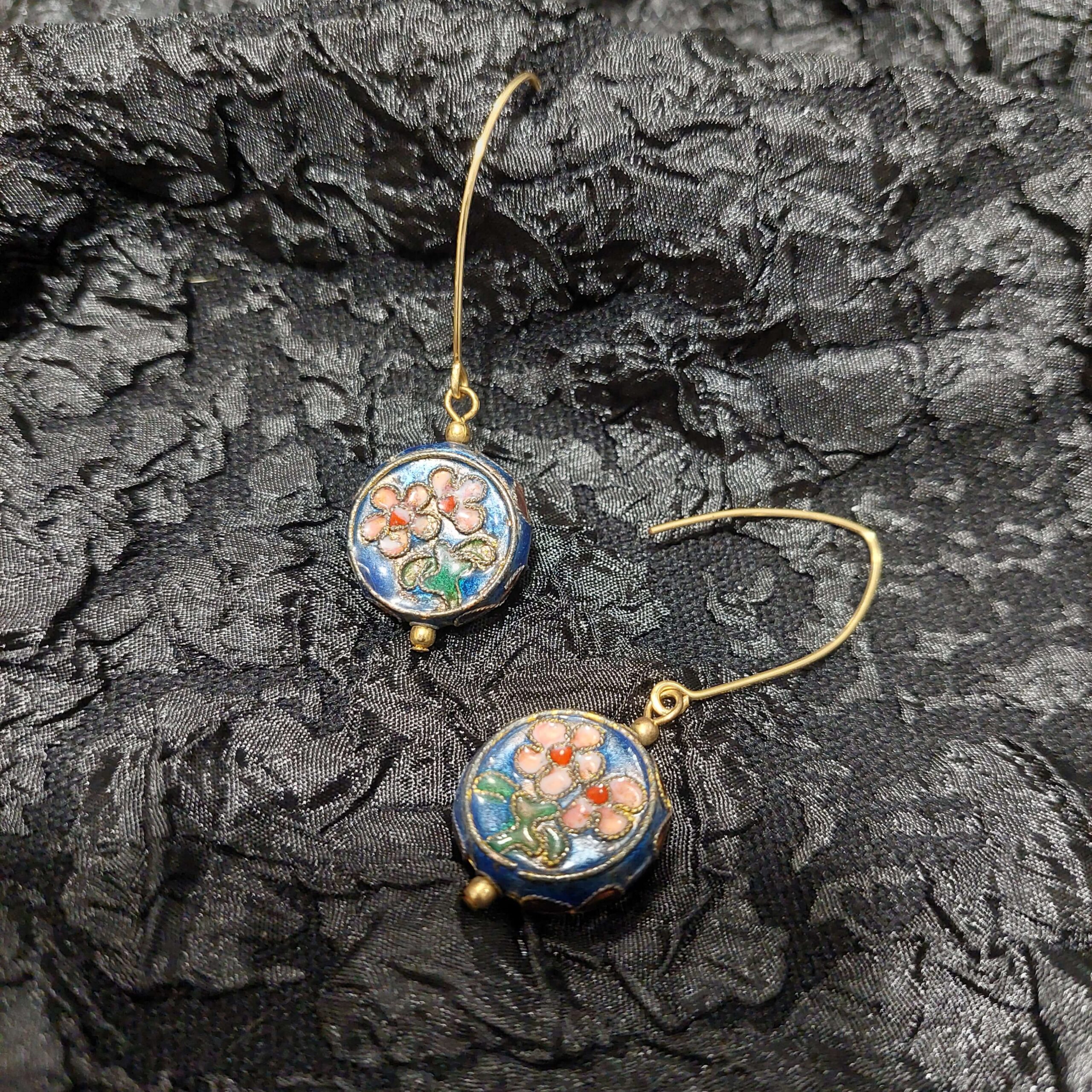 starry glow dangle earrings