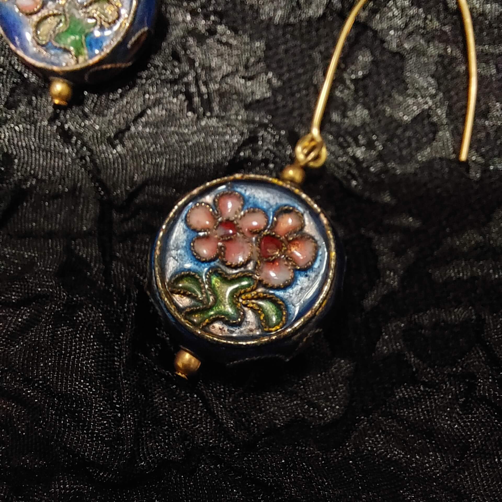 starry glow dangle earrings