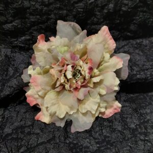 漸變色仿真花飾胸針兩用