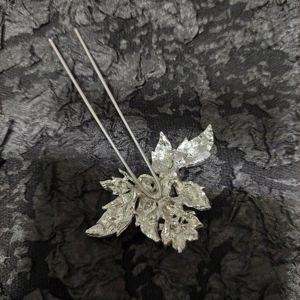 花葉交織髮簪:圖片 3